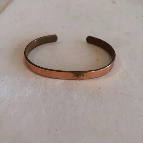 VINTAGE Sabona London Copper Cuff Bracelet #SD